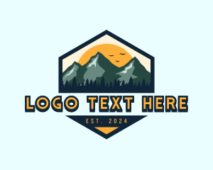 Mountain Hiking Climbing logo