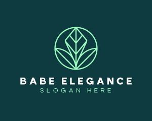 Green Leaf Landscape logo design