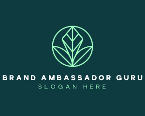 Green Leaf Landscape logo design