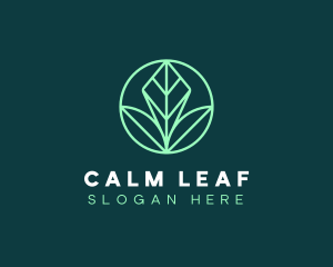 Green Leaf Landscape logo design