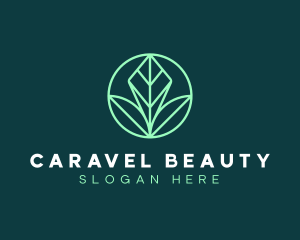 Green Leaf Landscape logo design