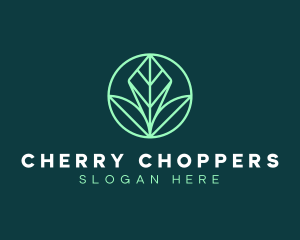 Green Leaf Landscape logo design