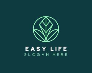 Green Leaf Landscape logo design