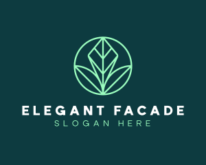 Green Leaf Landscape logo design