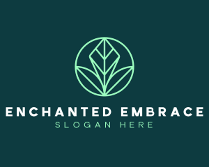 Green Leaf Landscape logo design