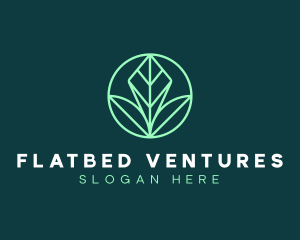 Green Leaf Landscape logo design