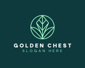 Green Leaf Landscape logo design