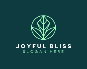 Green Leaf Landscape logo design