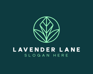 Green Leaf Landscape logo design