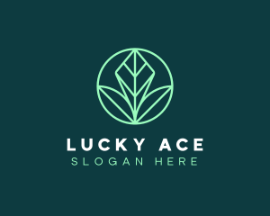 Green Leaf Landscape logo design