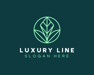 Green Leaf Landscape logo design