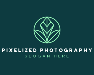 Green Leaf Landscape logo design