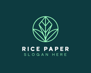 Green Leaf Landscape logo design