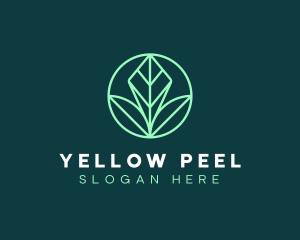 Green Leaf Landscape logo design