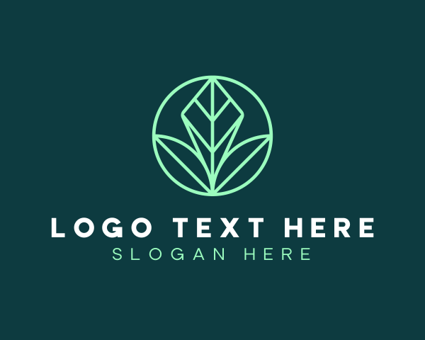 Herbal logo example 4