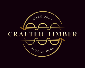 Tailor Thread Needle logo design