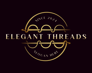 Tailor Thread Needle logo design