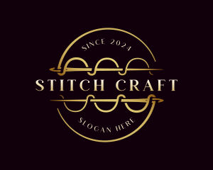 Tailor Thread Needle logo design