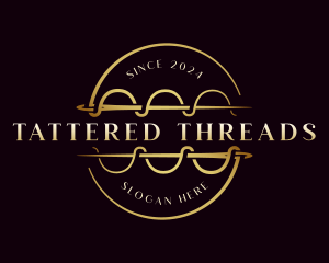 Tailor Thread Needle logo design