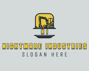 Industrial Excavation Construction logo design