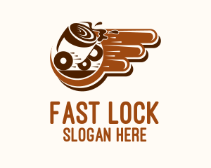 Fast Coffee Delivery logo design