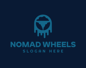 Steering Wheel Car Wash logo design