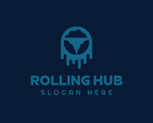 Steering Wheel Car Wash logo design