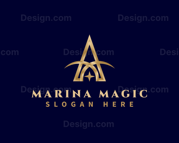 Premium Arch Letter A Logo