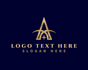 Premium Arch Letter A logo