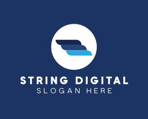 Digital Wing App logo design