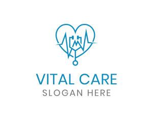 Medical Stethoscope Lifeline logo
