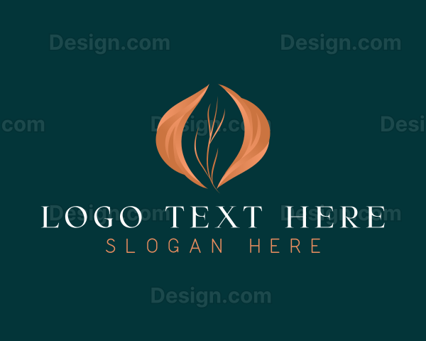 Luxury Botanical Leaf Logo