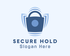 Security Lock Alarm logo design