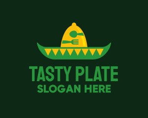 Mexican Restaurant Sombrero logo design