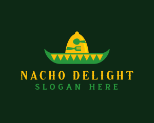 Mexican Restaurant Sombrero logo design