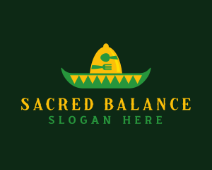 Mexican Restaurant Sombrero logo design