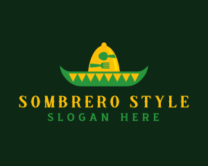 Mexican Restaurant Sombrero logo design