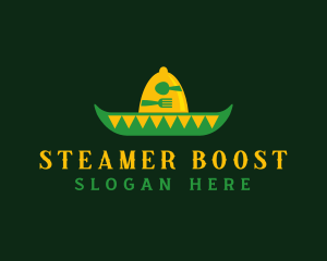 Mexican Restaurant Sombrero logo design