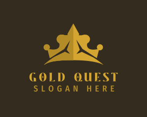 Gold Tiara Boutique logo design