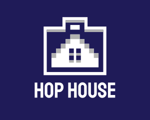 House Roof Briefcase logo design