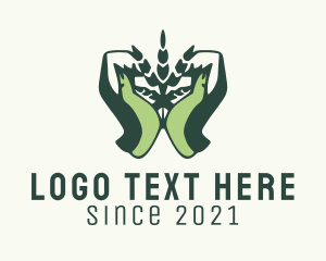 Green Hand Weed  logo