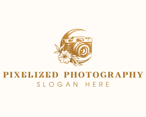 Camera Photographer Lens logo design