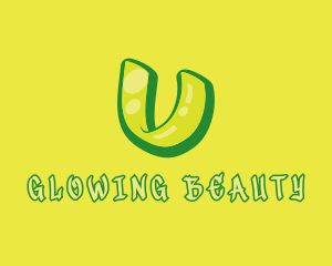 Graphic Gloss Letter U Logo