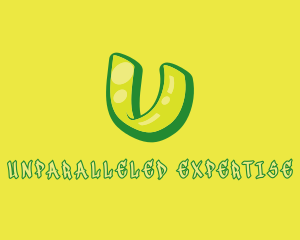 Graphic Gloss Letter U logo design