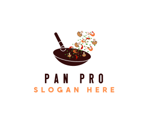 Culinary Cooking Pan logo design