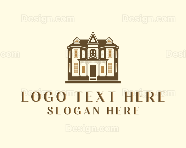 Residential House Mansion Logo