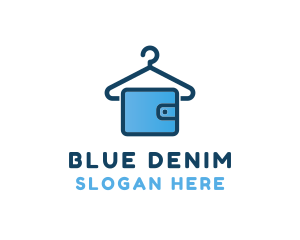 Blue Hanger Wallet logo