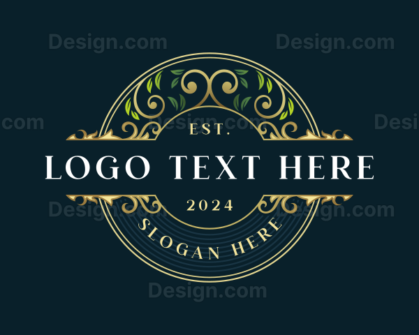 Luxury Organic Vine Logo