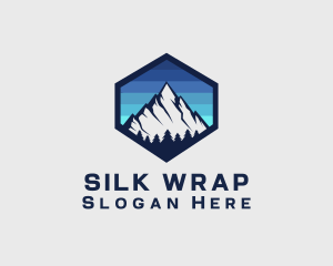 Peak Mountain Camping logo design