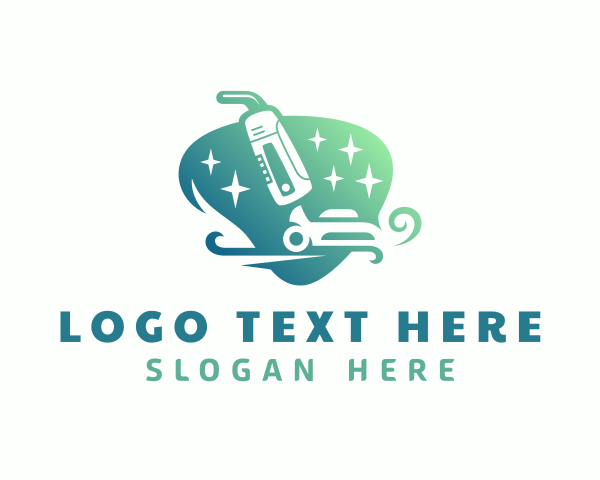 Vacuum Cleaner logo example 2